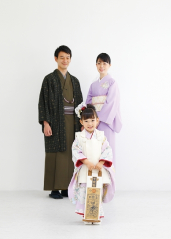 七五三 家族写真